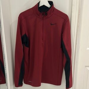 Nike Men's Red and Black Jacket